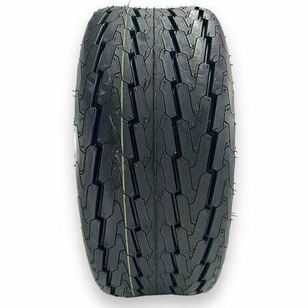 Rubbermaster 20.5x8.0-10 205/65D10 Highway Rib 8 Ply Tubeless High Speed Trailer Tire 489092